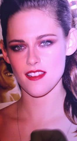 celebrity jerk off kristen stewart tribute clip