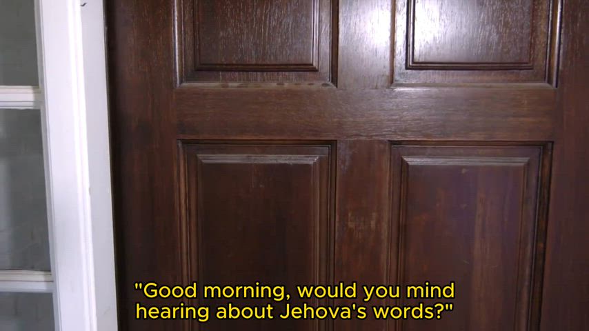 Using A Jehovah's Witness To Break My Dry Spell