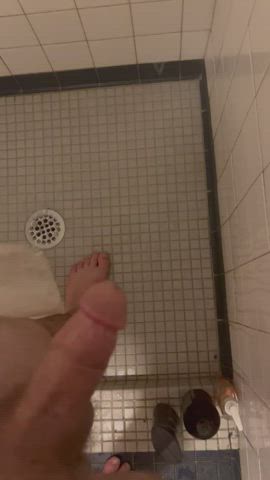 Bathroom Cock Piss Pissing Shower clip