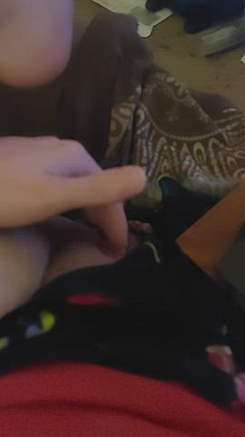 chubby clit rubbing edging ftm moaning pov shaved pussy clip