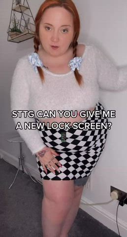 big ass chubby ssbbw scottish skirt tiktok spicytiktokginger clip