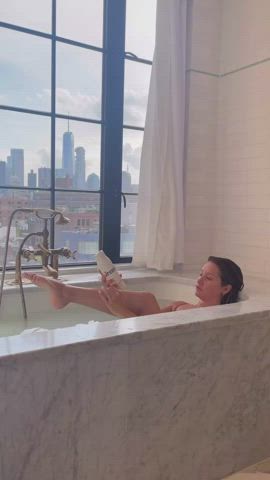 ashley tisdale bath bathtub brunette celebrity legs clip