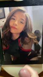 Poki's gorgeous face always makes me shoot such thick loads