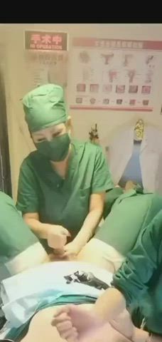 handjob japanese nurse clip