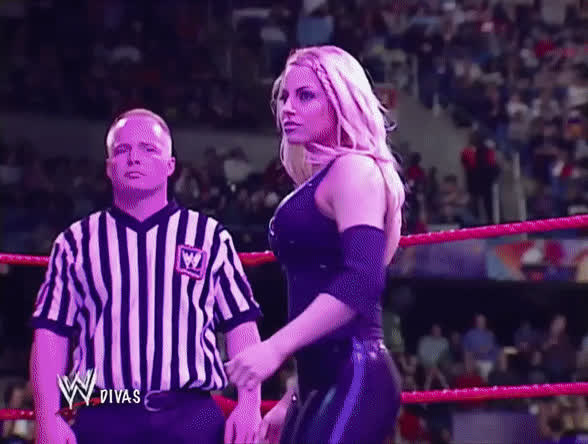 big tits blonde trish stratus wrestling clip