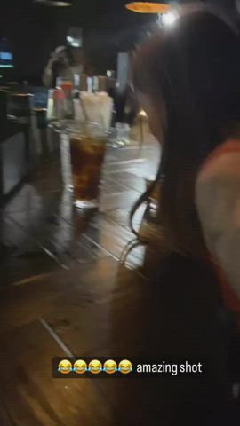 bar dripping female clip