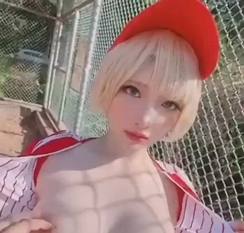 Asian Cosplay Tits clip