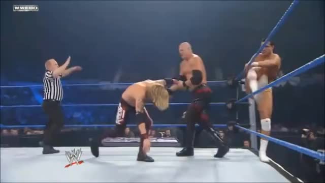 Rey/Edge vs Kane/Alberto w/ Ricardo