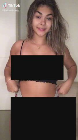 Big Ass Brazilian Brunette Censored Eye Contact Humiliation TikTok clip