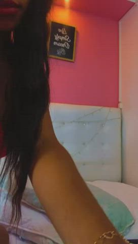 Big Ass Bouncing Curvy Ebony Latina Model Pussy Lips Webcam clip