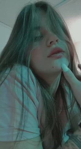 fingering german nails sucking tongue fetish clip