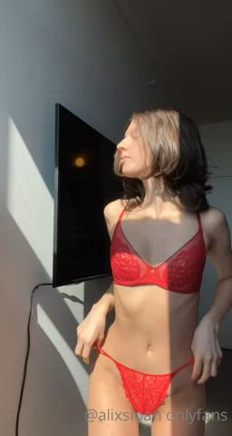 lingerie striptease teen clip