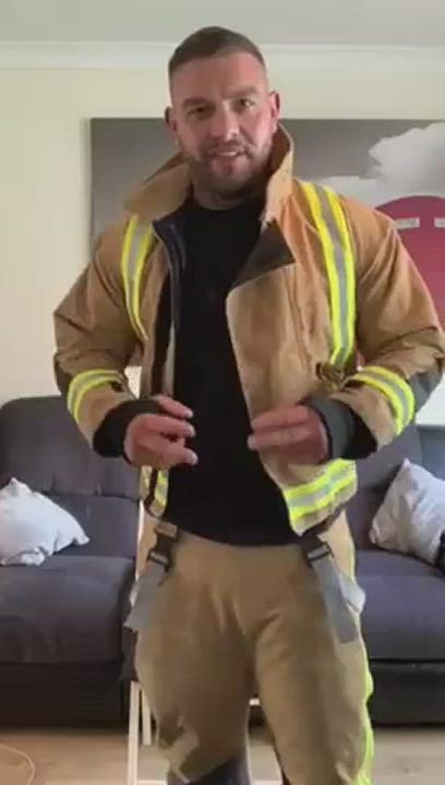 Stripping Fireman