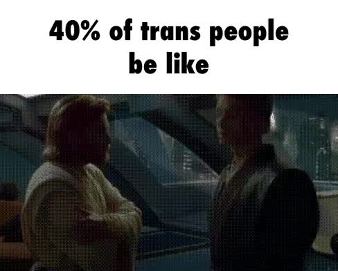 40% of trans people be like