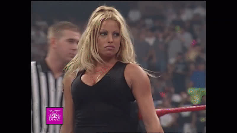 Blonde Trish Stratus Wrestling clip