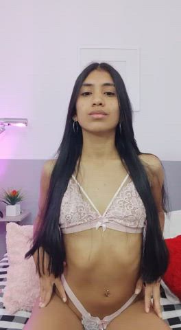 camgirl latina seduction sensual sex skinny teen teens webcam clip