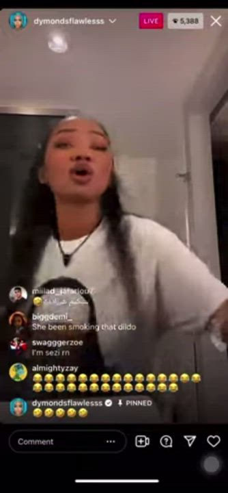 Dildo Ebony Twerking clip