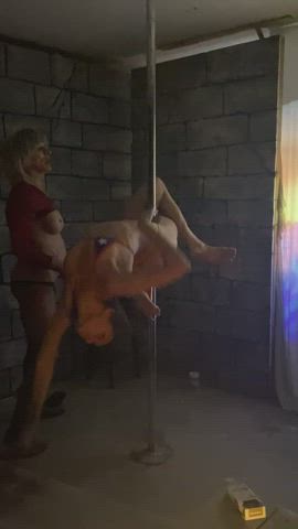 Trans Pole Dance Sex clip