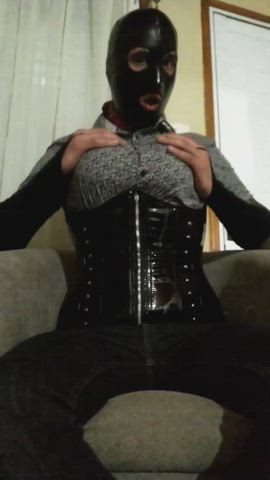 Corset Latex Mask clip