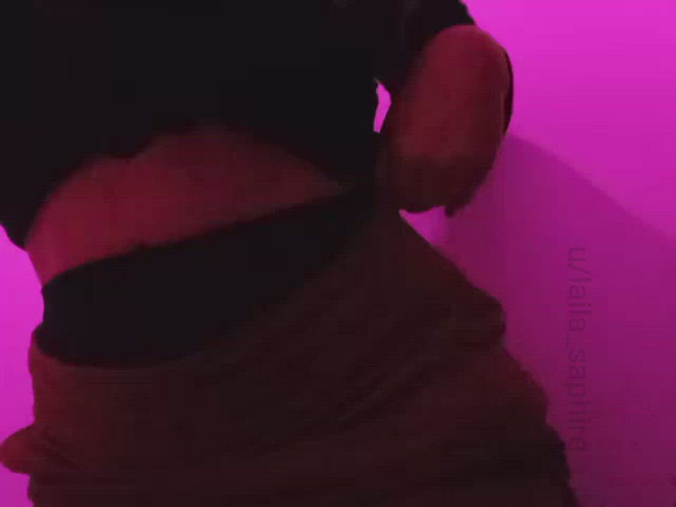 celebratory 1st titty drop back at the club