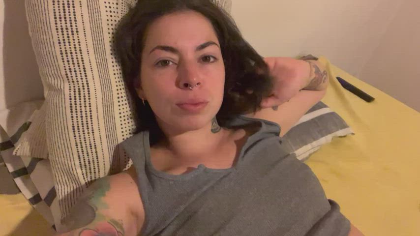 amateur brunette onlyfans pussy tattoo clip