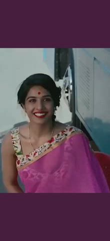 Desi Hindi Saree clip