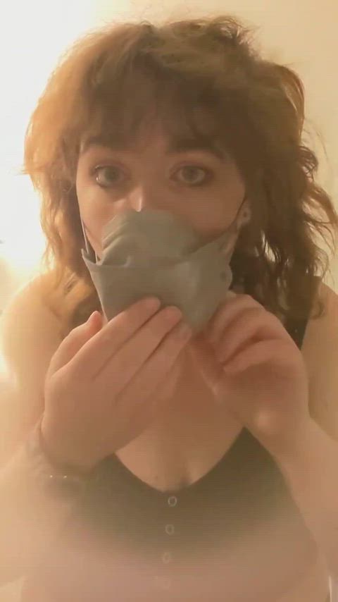 amateur blowjob dildo gagging mask sex toy slut solo toy amateur-girls blowjob-sluts