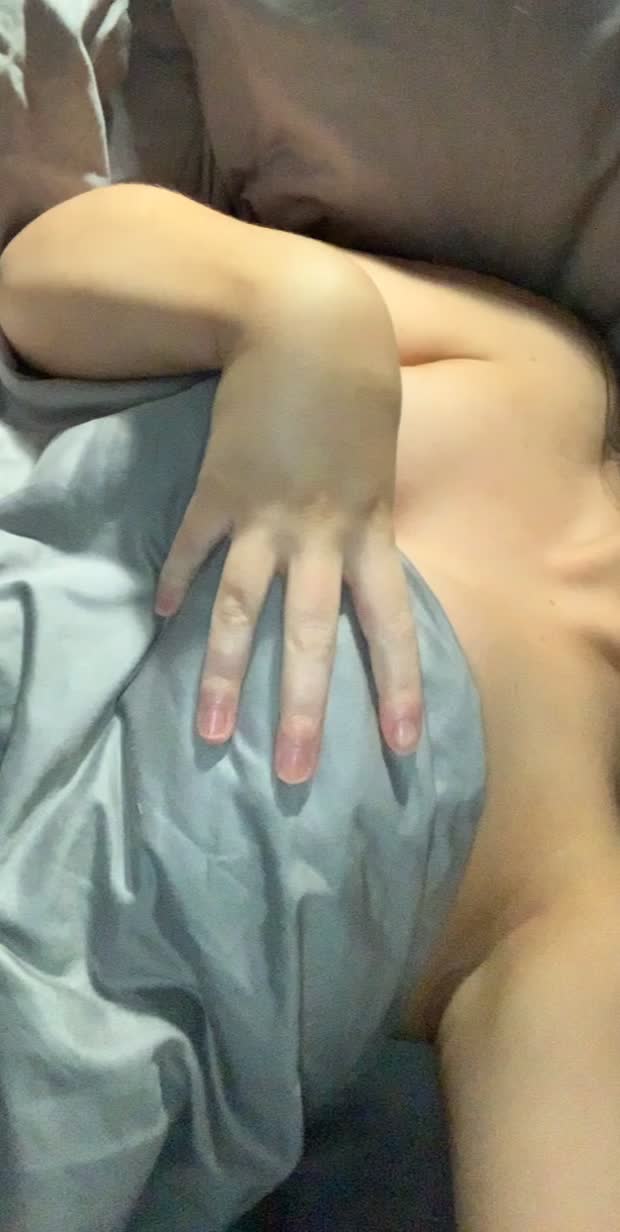 Titty reveal in bed, wanna join me? ? [OC]