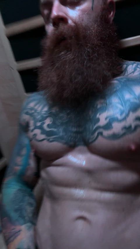 abs muscles tattoo tattooed flexing clip