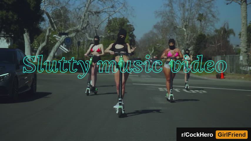 Slutty music video CockheroGirlfriend124