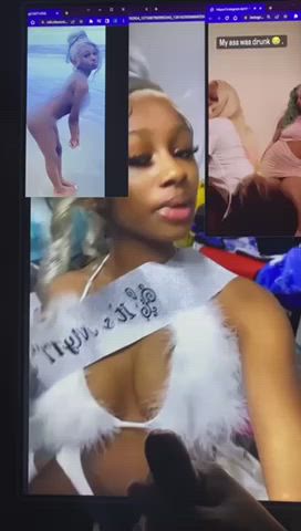 babecock ebony teens tribute clip