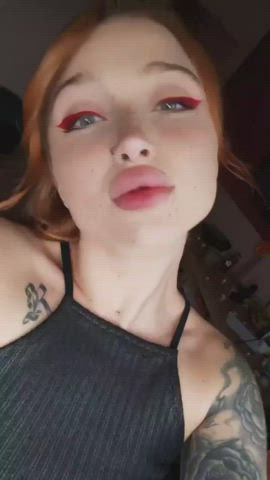lipstick lipstick fetish selfie clip