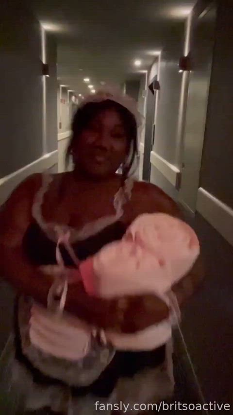 bbc bbw blowjob doggystyle ebony fansly homemade maid yoursluttymaid clip