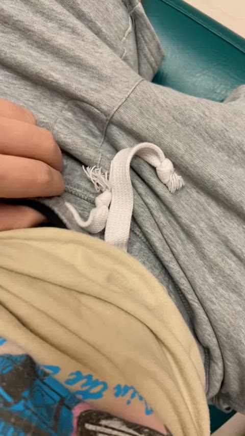 Task: Wear cage + panties in public. Wore these to a doctors visit. Received 50 upvote(s)