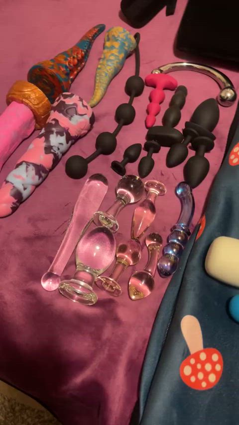 bdsm bad dragon butt plug glass toy multiple orgasms clip