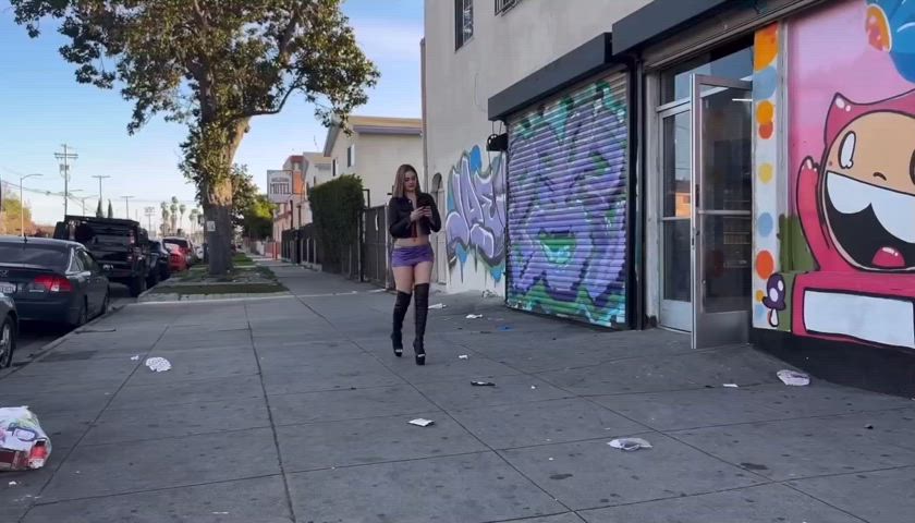 escort prostitute public upskirt whore clip