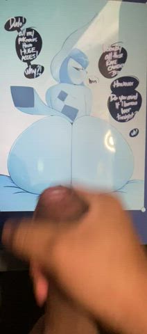 Glazed glaceon's ass