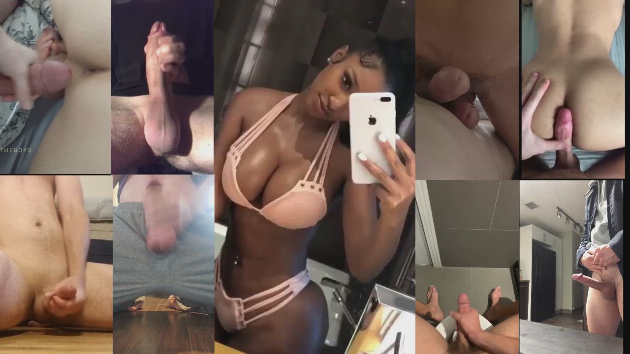 BabeCock Big Tits Bikini Cum Ebony Frotting clip