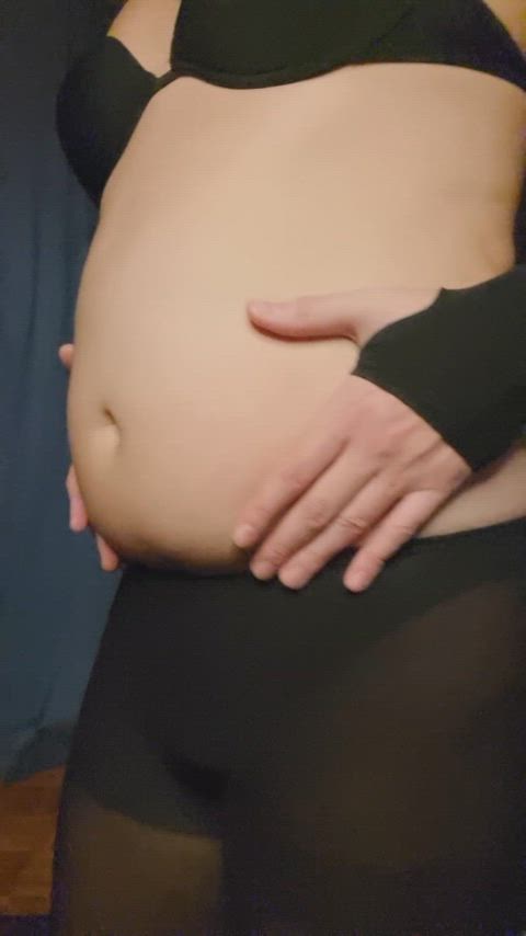 I couldn't believe how much my belly jiggles!