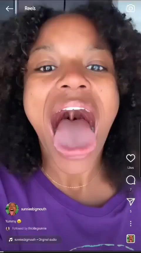 ahegao ebony facial joi long tongue onlyfans facials clip