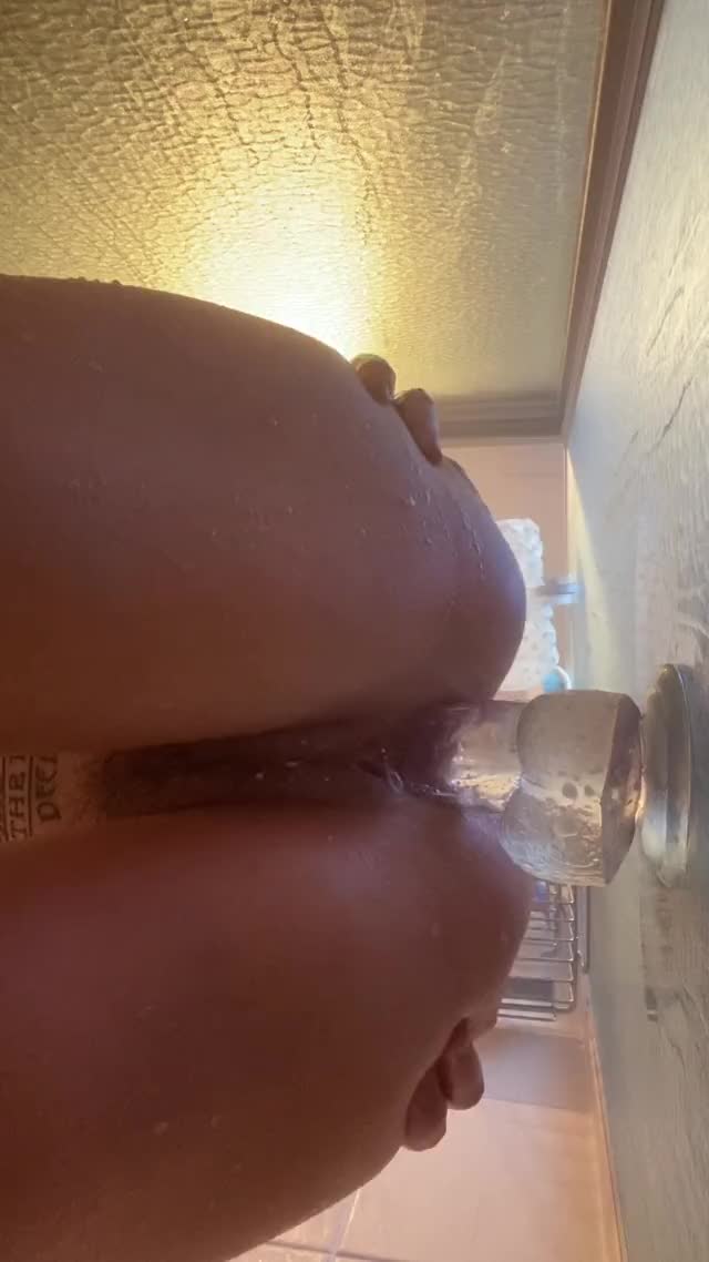 ?fucking my tight &amp; creamy pussy in the shower?