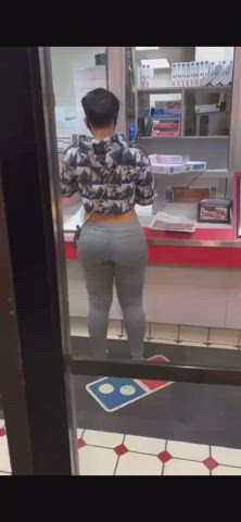 Booty Candid White Girl clip