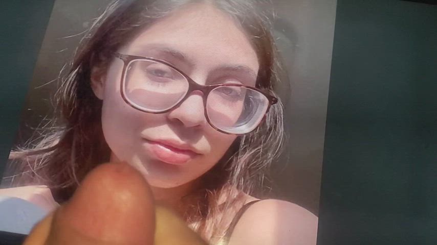 Cum In Mouth Face Fuck Facial Freeuse Glasses Teen clip