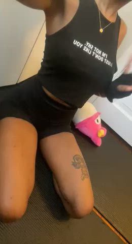 Ebony Petite Tease clip