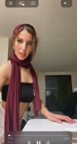 Ass Hijab Tease clip