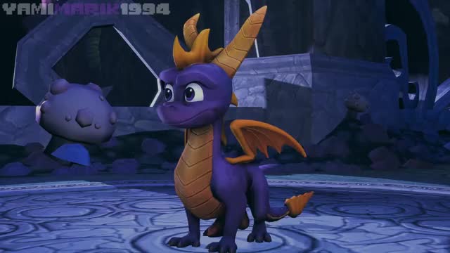 Spyro Idle Animation