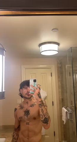 cock cute tattoo tattooed tattedphysique clip