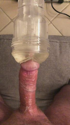 Hismith fuck machine with fleshlight Mount