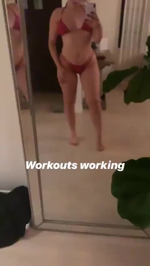 Bebe Rexha workouts working