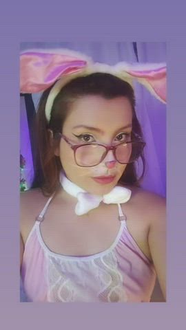 ahegao cosplay cute petite small tits clip